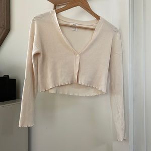 Zara ribbed cardigan
